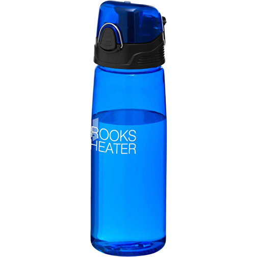 Capri 700 Ml Tritan™ Sportflasche , transparent blau, Eastman Tritan™, 25,00cm (Höhe), Bild 6
