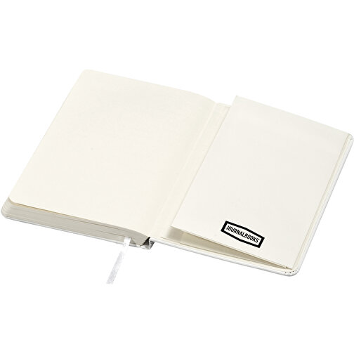 Classic A5 Hard Cover Notizbuch , weiß, Karton, Lederimitat Papier, 21,30cm x 1,50cm x 14,50cm (Länge x Höhe x Breite), Bild 6