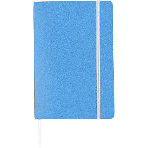 Classic A5 Hard Cover Notizbuch , hellblau, Karton, Lederimitat Papier, 21,30cm x 1,50cm x 14,50cm (Länge x Höhe x Breite), Bild 2