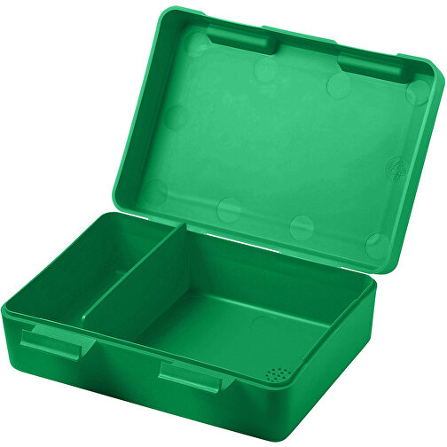Vorratsdose 'Dinner-Box-Plus' , standard-grün, Kunststoff, 18,00cm x 6,50cm x 13,00cm (Länge x Höhe x Breite), Bild 1