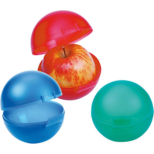 Vorratsdose 'Apfel-Box' , pastell-rot, Kunststoff, , Bild 2