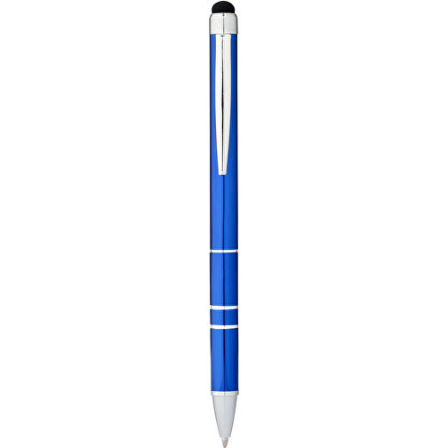 Charleston Stylus Kugelschreiber , blau, Aluminium, 13,40cm (Länge), Bild 1