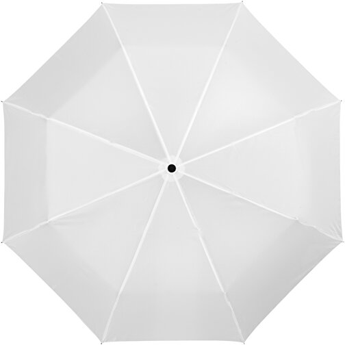 Alex 21,5' Vollautomatik Kompaktregenschirm , weiß, Polyester, 28,00cm (Höhe), Bild 2