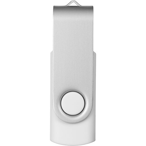 Rotate-Basic 2 GB USB-Stick , weiß / silber MB , 2 GB , Kunststoff, Aluminium MB , 5,80cm x 1,00cm x 1,90cm (Länge x Höhe x Breite), Bild 3