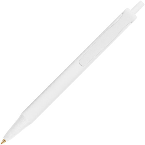BIC® Clic Stic Kugelschreiber , BiC, weiß, Kunststoff, 1,20cm x 14,00cm (Länge x Breite), Bild 2