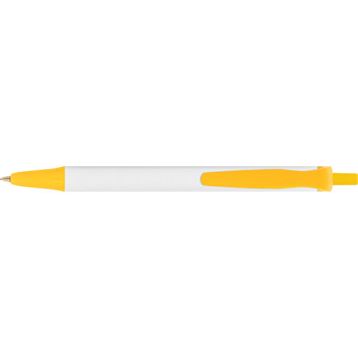 BIC® Clic Stic Kugelschreiber , BiC, gelb, Kunststoff, 1,20cm x 14,00cm (Länge x Breite), Bild 3