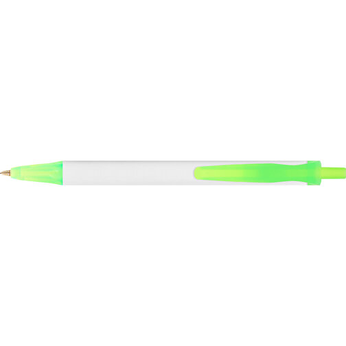 BIC® Clic Stic Kugelschreiber , BiC, gefr. grün, Kunststoff, 1,20cm x 14,00cm (Länge x Breite), Bild 3
