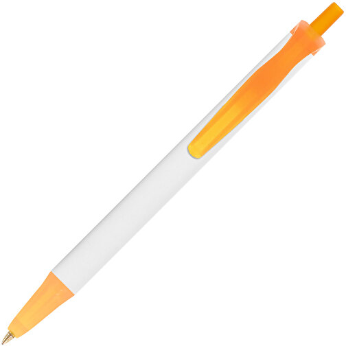 BIC® Clic Stic Kugelschreiber , BiC, gefr. orange, Kunststoff, 1,20cm x 14,00cm (Länge x Breite), Bild 2