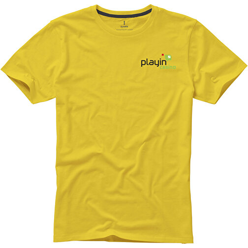 Nanaimo T-Shirt Für Herren , gelb, Single jersey Strick 100% BCI Baumwolle, 160 g/m2, M, , Bild 2