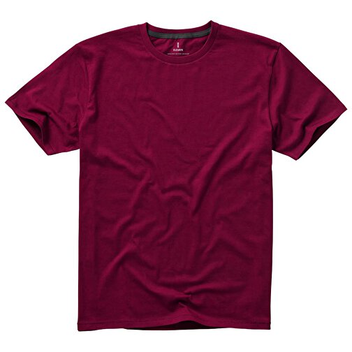 Nanaimo T-Shirt Für Herren , bordeaux, Single jersey Strick 100% BCI Baumwolle, 160 g/m2, M, , Bild 9