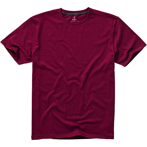 Nanaimo T-Shirt Für Herren , bordeaux, Single jersey Strick 100% BCI Baumwolle, 160 g/m2, M, , Bild 7