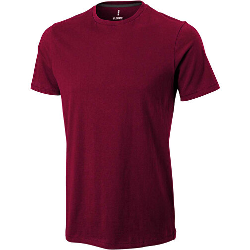 Nanaimo T-Shirt Für Herren , bordeaux, Single jersey Strick 100% BCI Baumwolle, 160 g/m2, XL, , Bild 1