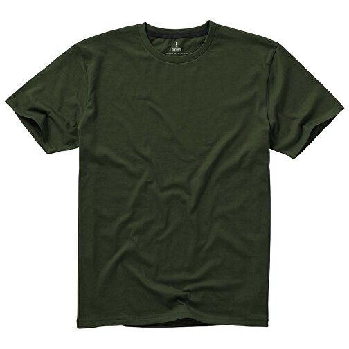 Nanaimo T-Shirt Für Herren , armeegrün, Single jersey Strick 100% BCI Baumwolle, 160 g/m2, XS, , Bild 12