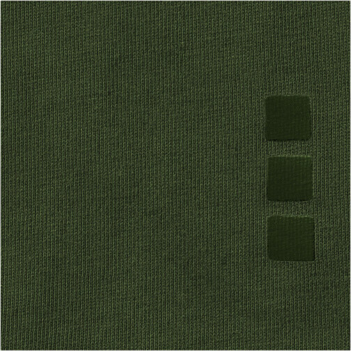 Nanaimo T-Shirt Für Herren , armeegrün, Single jersey Strick 100% BCI Baumwolle, 160 g/m2, XS, , Bild 5