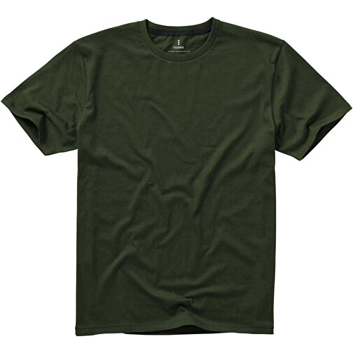 Nanaimo T-Shirt Für Herren , armeegrün, Single jersey Strick 100% BCI Baumwolle, 160 g/m2, XS, , Bild 7