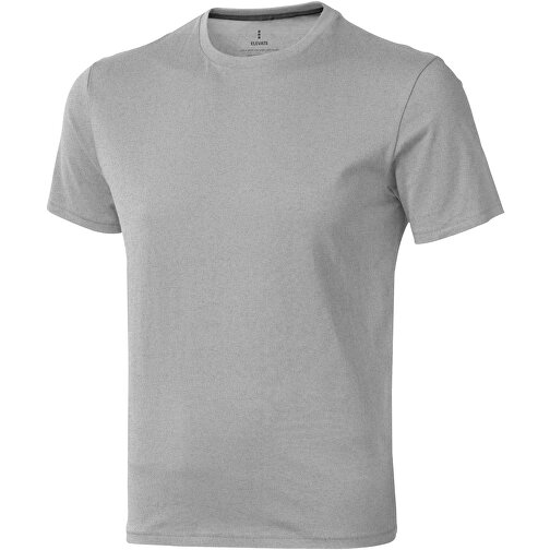 Nanaimo T-Shirt Für Herren , grau meliert, Single jersey Strick 90% Baumwolle, 10% Viskose, 160 g/m2, XXXL, , Bild 1