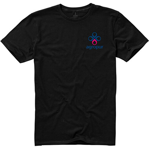 Nanaimo T-Shirt Für Herren , schwarz, Single jersey Strick 100% BCI Baumwolle, 160 g/m2, XS, , Bild 2