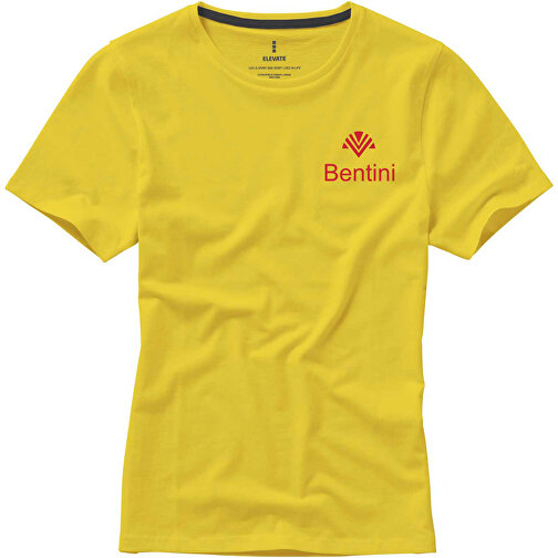 Nanaimo – T-Shirt Für Damen , gelb, Single jersey Strick 100% BCI Baumwolle, 160 g/m2, XS, , Bild 2