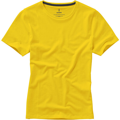 Nanaimo – T-Shirt Für Damen , gelb, Single jersey Strick 100% BCI Baumwolle, 160 g/m2, S, , Bild 12