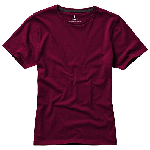 Nanaimo – T-Shirt Für Damen , bordeaux, Single jersey Strick 100% BCI Baumwolle, 160 g/m2, XS, , Bild 24