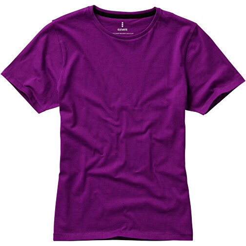 Nanaimo – T-Shirt Für Damen , pflaume, Single jersey Strick 100% BCI Baumwolle, 160 g/m2, XS, , Bild 13