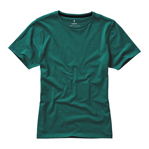 Nanaimo – T-Shirt Für Damen , waldgrün, Single jersey Strick 100% BCI Baumwolle, 160 g/m2, XS, , Bild 10