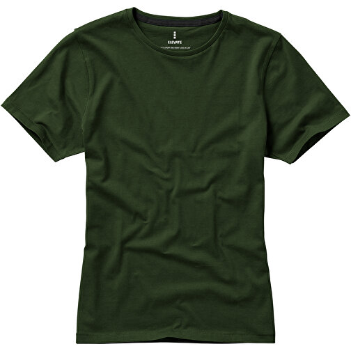Nanaimo – T-Shirt Für Damen , armeegrün, Single jersey Strick 100% BCI Baumwolle, 160 g/m2, XS, , Bild 24