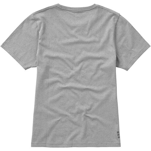 Nanaimo – T-Shirt Für Damen , grau meliert, Single jersey Strick 90% Baumwolle, 10% Viskose, 160 g/m2, S, , Bild 9