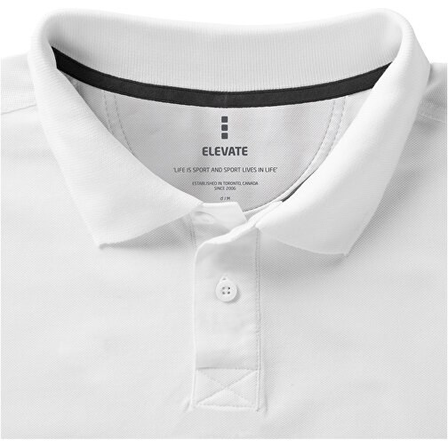 Calgary Poloshirt Für Herren , weiß, Piqué Strick 100% BCI Baumwolle, 200 g/m2, XS, , Bild 5