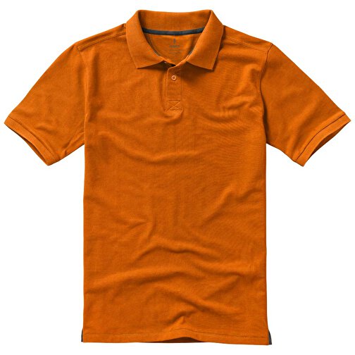 Calgary Poloshirt Für Herren , orange, Piqué Strick 100% BCI Baumwolle, 200 g/m2, XS, , Bild 8