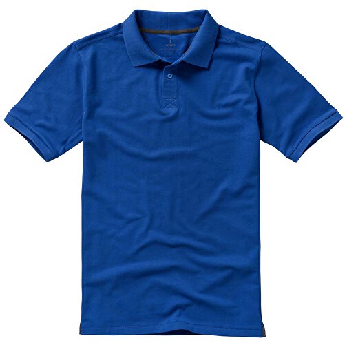 Calgary Poloshirt Für Herren , blau, Piqué Strick 100% BCI Baumwolle, 200 g/m2, XS, , Bild 13