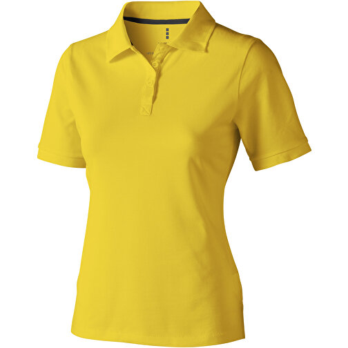 Calgary Poloshirt Für Damen , gelb, Piqué Strick  Baumwolle, 200 g/m2, S, , Bild 1