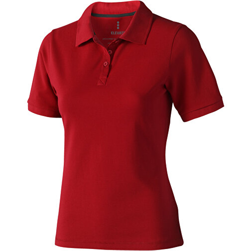 Calgary Poloshirt Für Damen , rot, Piqué Strick  Baumwolle, 200 g/m2, XS, , Bild 1