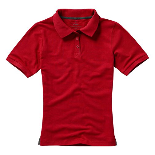 Calgary Poloshirt Für Damen , rot, Piqué Strick  Baumwolle, 200 g/m2, XS, , Bild 12