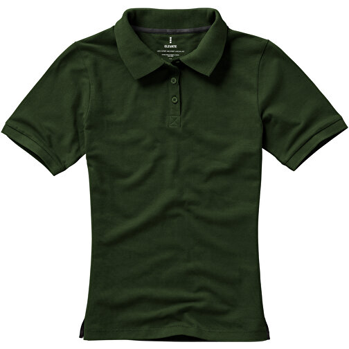 Calgary Poloshirt Für Damen , armeegrün, Piqué Strick  Baumwolle, 200 g/m2, XL, , Bild 14