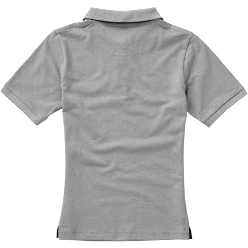 Calgary Poloshirt Für Damen , grau meliert, Piqué Strick 90% Baumwolle, 10% Viskose, 200 g/m2, XXL, , Bild 9