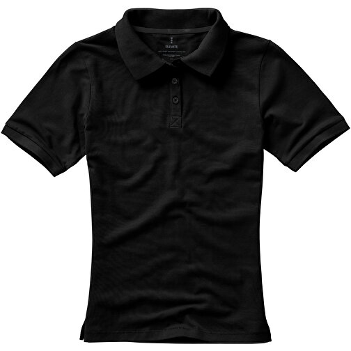 Calgary Poloshirt Für Damen , schwarz, Piqué Strick  Baumwolle, 200 g/m2, XS, , Bild 13