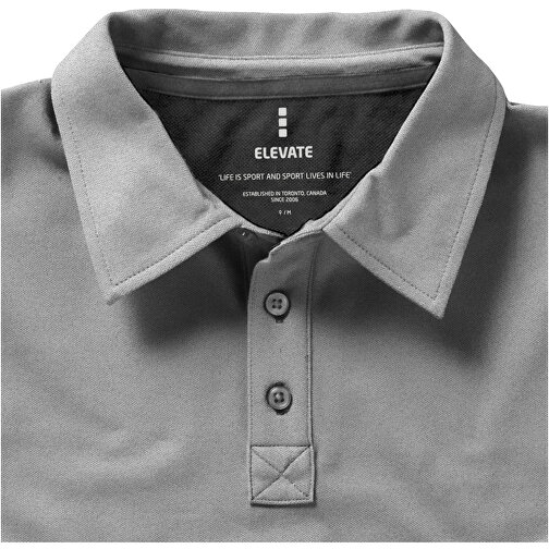 Markham Stretch Poloshirt Für Herren , grau meliert, Double Pique Strick 85% Baumwolle, 10% Viskose, 5% Elastan, 200 g/m2, XS, , Bild 6