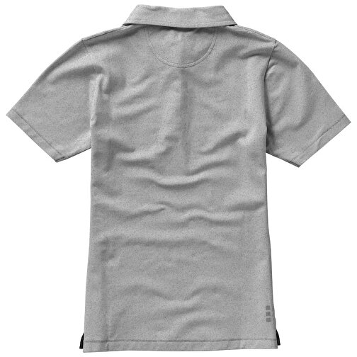 Markham Stretch Poloshirt Für Damen , grau meliert, Double Pique Strick 85% Baumwolle, 10% Viskose, 5% Elastan, 200 g/m2, XS, , Bild 12