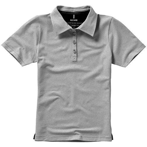 Markham Stretch Poloshirt Für Damen , grau meliert, Double Pique Strick 85% Baumwolle, 10% Viskose, 5% Elastan, 200 g/m2, XL, , Bild 21