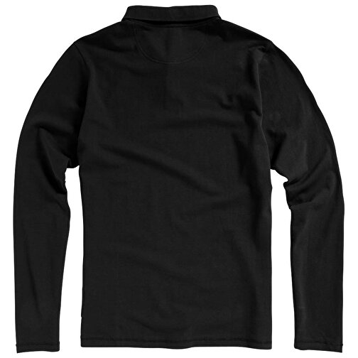 Oakville Langarm Poloshirt Für Herren , schwarz, Piqué Strick 100% BCI Baumwolle, 200 g/m2, XS, , Bild 22
