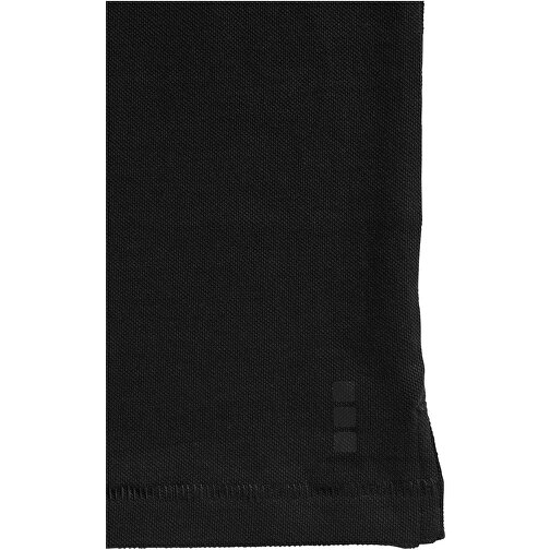 Oakville Langarm Poloshirt Für Herren , schwarz, Piqué Strick 100% BCI Baumwolle, 200 g/m2, M, , Bild 5