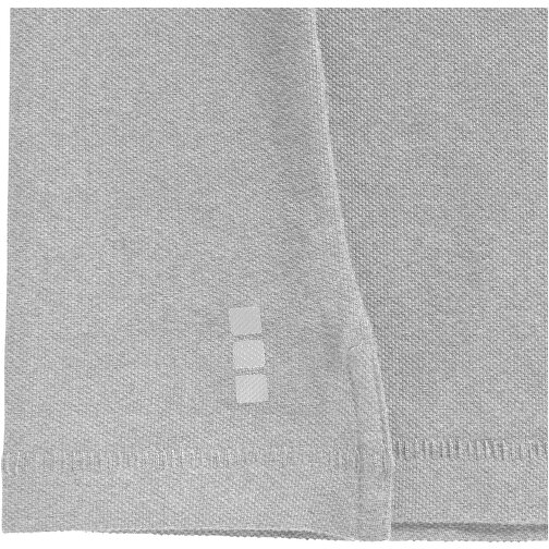 Oakville Langarm Poloshirt Für Damen , grau meliert, Piqué Strick 90% Baumwolle, 10% Viskose, 200 g/m2, M, , Bild 5