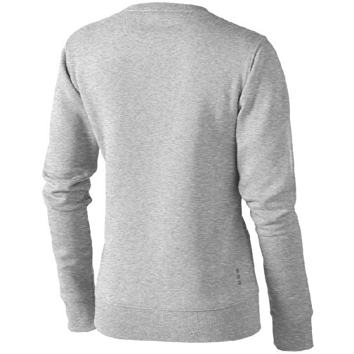 Surrey Sweatshirt Mit Rundhalsausschnitt Unisex , grau meliert, Strick 82% Baumwolle, 10% Viskose, 8% Polyester, 300 g/m2, M, , Bild 2