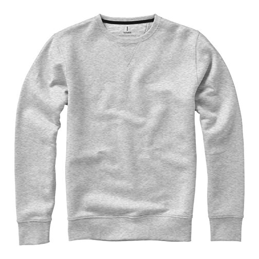 Surrey Sweatshirt Mit Rundhalsausschnitt Unisex , grau meliert, Strick 82% Baumwolle, 10% Viskose, 8% Polyester, 300 g/m2, L, , Bild 9