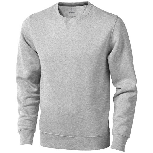 Surrey Sweatshirt Mit Rundhalsausschnitt Unisex , grau meliert, Strick 82% Baumwolle, 10% Viskose, 8% Polyester, 300 g/m2, XXL, , Bild 1