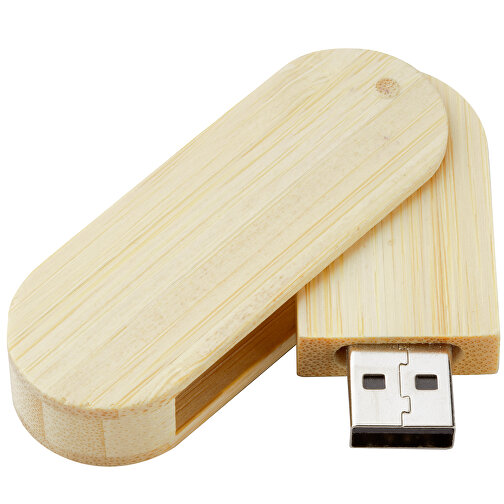 USB Stick Bamboo 4GB , Promo Effects MB , Bambus MB , 4 GB , Bambus MB , 3 - 10 MB/s MB , 6,20cm x 2,20cm (Länge x Breite), Bild 1