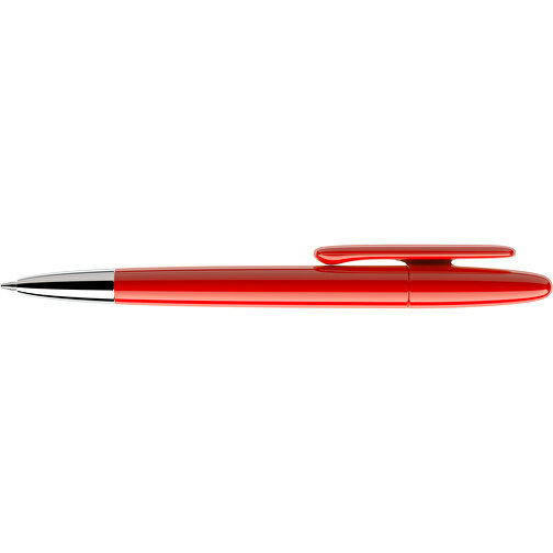 Prodir DS5 TPC Twist Kugelschreiber , Prodir, rot, Kunststoff/Metall, 14,30cm x 1,60cm (Länge x Breite), Bild 5