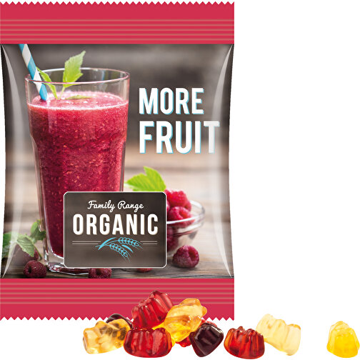 Fruktjuice Gummibjörnar Mini Bag 15 g, Bild 1