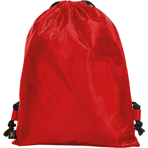 Taftrucksack SPORT , Halfar, rot, Polyester 210d, 42,00cm x 33,00cm (Höhe x Breite), Bild 1